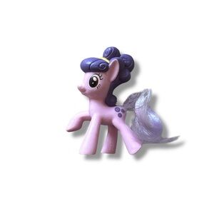 3 FOR $20 MY LITTLE PONY Mc’D Hasbro 2018 Purple & Pink Button Belle Figure